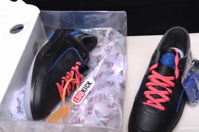 Rep LUCY Retro Low Off-White Black 2 DJ4375-004 SP Blue Jordan 0506
